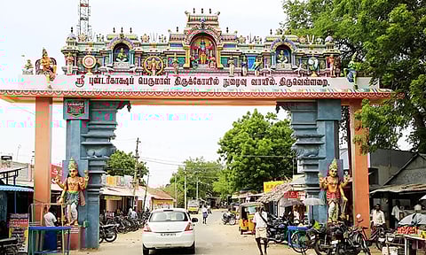 தாயாரை முன்னிலைப்படுத்தும் திருவெள்ளறை ஆலயம்