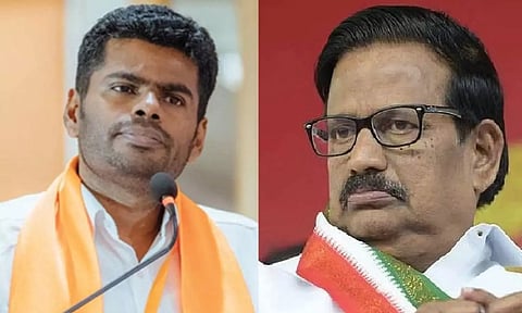 சுவிஸ் வங்கியில் பணத்தை டெபாசிட் செய்யும் அண்ணாமலை- கே.எஸ்.அழகிரி பகீர் தகவல்