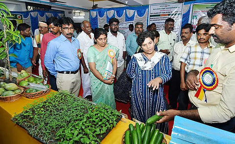 மானாமதுரையில் நடைபெற்ற தோட்டக்கலை கருத்தரங்கில் கலெக்டர் ஆஷா அஜீத் கலந்து கொண்டார்.