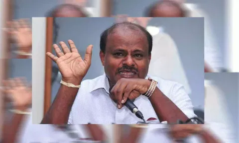 கர்நாடகாவில் பா.ஜனதா உடன் இணைந்து செயல்படுவோம்: குமாரசாமி