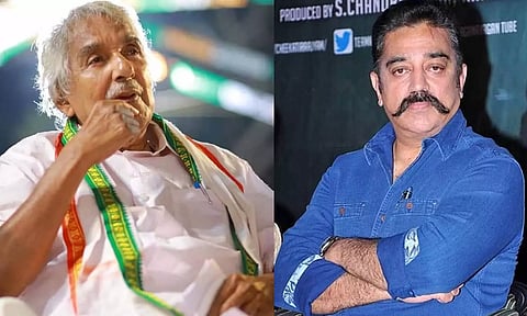 உம்மன் சாண்டி- கமல்ஹாசன்