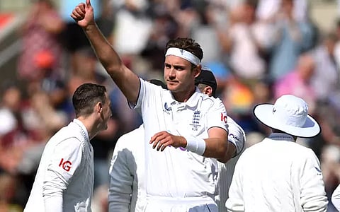 டெஸ்ட் போட்டிகளில் 600 விக்கெட்டுகள் வீழ்த்தி இங்கிலாந்து வீரர் ஸ்டுவர்ட் பிராட் சாதனை