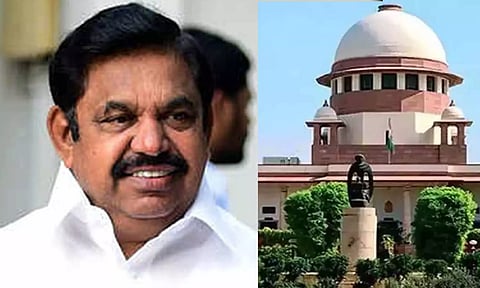 டெண்டர் முறைகேடு வழக்கு- எடப்பாடி பழனிசாமி சுப்ரீம் கோர்ட்டில் கேவியட் மனு