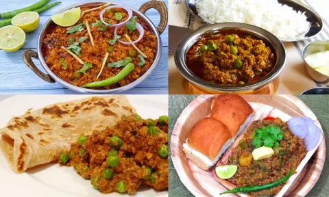 சோயா கீமா பச்சை பட்டாணி கிரேவி