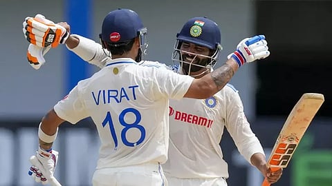 2வது டெஸ்ட் போட்டி- இந்திய அணி 438 ரன்கள் குவிப்பு
