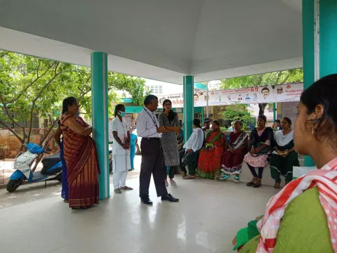 ஆரம்ப சுகாதார நிலையத்தில் இணை இயக்குனர் ஆய்வு