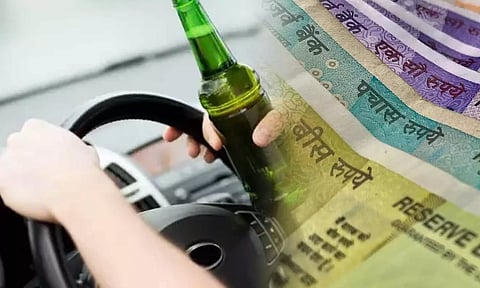 மதுகுடித்து வாகனம் ஓட்டியவர்களுக்கு ரூ.1½ லட்சம் அபராதம்- போக்குவரத்து போலீசார் அதிரடி நடவடிக்கை