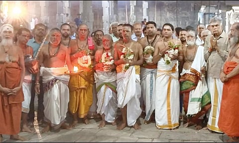 அவினாசி லிங்கேஸ்வரர் கோவிலில் பாலாலய பூஜை