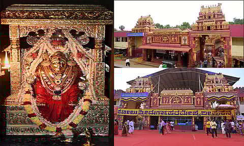 சிவலிங்க வடிவில் அம்மன்... துர்க்கா பரமேஸ்வரி அம்மன் கோவில்