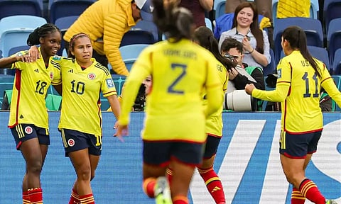 மகளிர் உலகக் கோப்பை கால்பந்து - தென் கொரியாவை வீழ்த்தியது கொலம்பியா