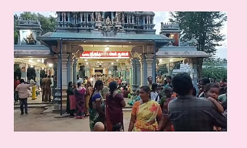 தேவகோட்டை அருணகிரிபட்டினத்தில் உள்ள  முத்துமாரியம்மன் கோவில்