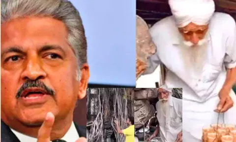 ஆச்சரியப்படுத்தும் முதியவரின் டீக்கடை- ஆனந்த் மகிந்திராவின் உருக்கமான டுவிட்டர் பதிவு