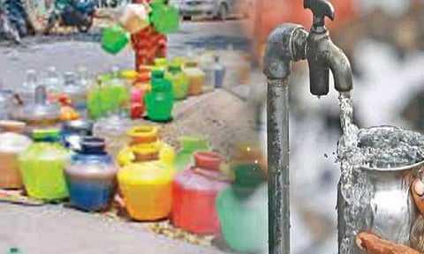 பழவேற்காடு கோட்டைக்குப்பம் ஊராட்சியில் குடிநீர் தட்டுப்பாட்டால் பொதுமக்கள் அவதி