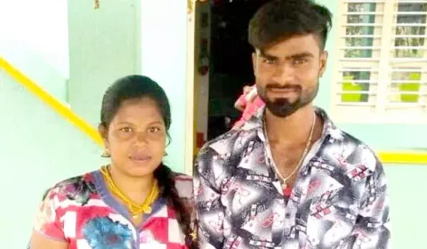 ஆந்திர வாலிபரை மணந்த இலங்கை பெண்.