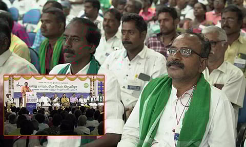 மக்கள் ஆரோக்கியமாக வாழ மண் வளம் காக்கப்பட வேண்டும் - ஈஷாவின் பாரம்பரிய நெல் திருவிழாவில் திருச்சி மேயர் பேச்சு