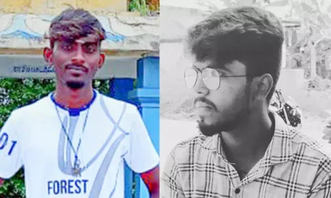 ராசிபுரம் அருகே கறி விருந்துக்கு சென்று திரும்பிய 2 வாலிபர்கள் விபத்தில் பலி