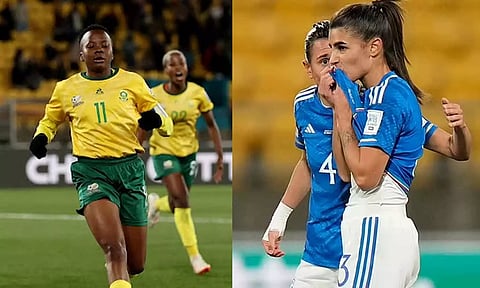 தென் ஆப்பிரிக்காவுக்கு own goal போட்டு கொடுத்து வெற்றியை பறிகொடுத்த இத்தாலி