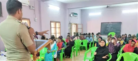 சாகிர் உசேன் கல்லூரியில் இயற்கை மன்றம் தொடக்க விழா
