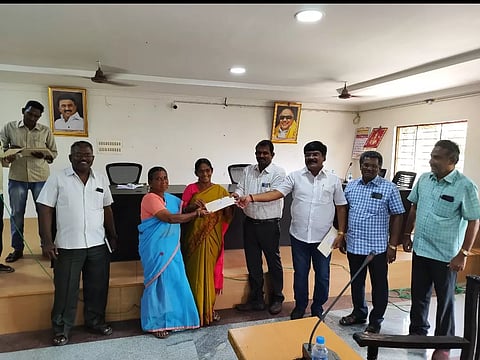 கவுன்சிலர்களுக்கு மதிப்பூதியம் வழங்கப்பட்டது