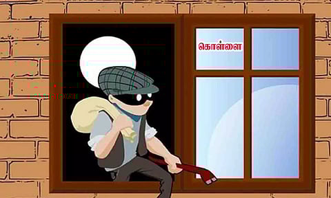 பெண்ணிடம் 14½ பவுன்-பணம் திருட்டு