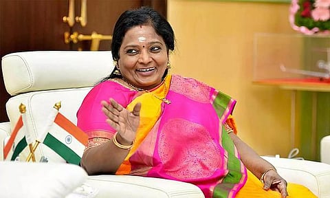 புதுச்சேரிக்கு மாநில அந்தஸ்து சட்டமன்ற தீர்மானம் மத்திய அரசுக்கு அனுப்பி வைப்பு- கவர்னர் தமிழிசை தகவல்