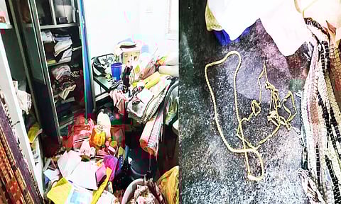 பூட்டிய வீட்டில் கொள்ளை