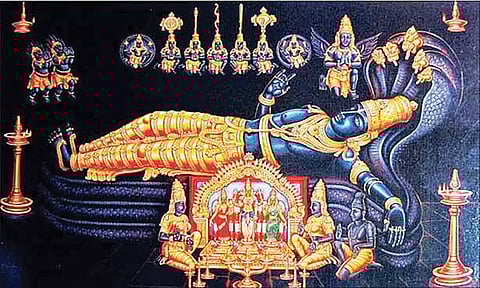 திருவட்டார் ஆதிகேசவ பெருமாள் கோவிலில் நிறை புத்தரிசி பூஜை