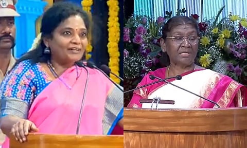 ஜனாதிபதியின் தாய்மொழியில் கவர்னர் தமிழிசை பேசி அசத்தல்