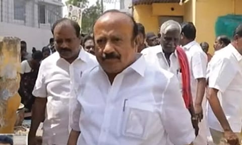 அன்புமணி ராமதாஸ் கைகட்டி மத்திய அரசுக்கு அடிமையாக இருப்பது ஏன்? அமைச்சர் எம்.ஆர்.கே.பன்னீர்செல்வம் கேள்வி