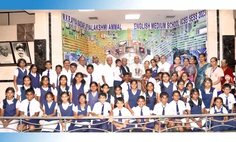 அய்யநாடார்-ஜெயலட்சுமி அம்மாள் பள்ளியில் அறிவியல் கண்காட்சி