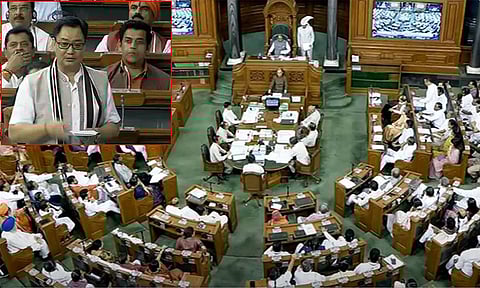 ஐ.என்.டி.ஐ.ஏ. என்ற பெயர் உங்களுக்கு கைகொடுக்காது.. பாராளுமன்ற விவாதத்தில் கிரண் ரிஜிஜு பேச்சு