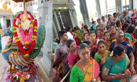 ஆடி கிருத்திகை விழா; முருகன் கோவில்களில் பக்தர்கள் சாமி தரிசனம்
