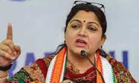 மணிப்பூருக்கு நீலிக்கண்ணீர் வடித்தது போதும்: காவிரியில் தண்ணீர் தரமறுக்கும் இந்தியா கூட்டணி தமிழகத்துக்கு தேவையா? நடிகை குஷ்பு கேள்வி