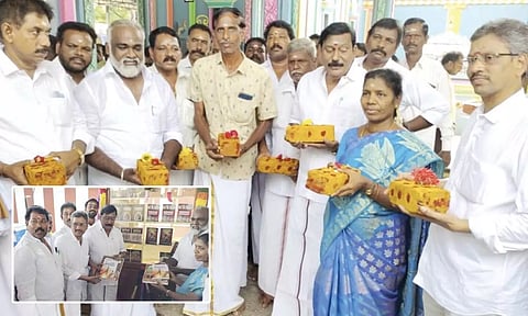 ரூ.3.16 கோடி செலவில் சிறுவாபுரி கோவிலில் திருக்குளம் சீரமைக்கும் பணி மற்றும் ஆன்மீக நூல் விற்பனை நிலையம்