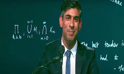 ராம கதை கேட்க பிரதமராக வரவில்லை, இந்துவாக வந்துள்ளேன் - ரிஷி சுனக் பெருமிதம்