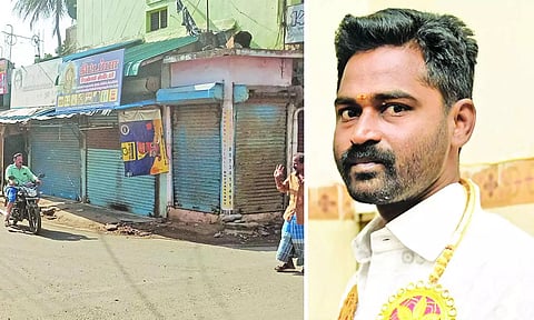 தஞ்சை அருகே அ.தி.மு.க. பிரமுகர் வெட்டி படுகொலை: கடைகள் அடைப்பு