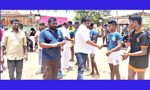 தென் மாவட்ட அளவிலான கபடி போட்டி