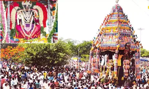 வீராம்பட்டினம் செங்கழுநீரம்மன் கோவில் தேரோட்டம் - புதுச்சேரியில் பள்ளிகளுக்கு நாளை விடுமுறை