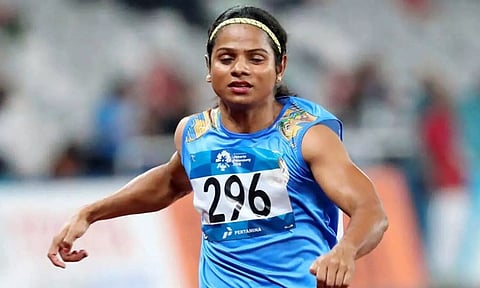 தடகள வீராங்கனை டூட்டி சந்த்துக்கு 4 ஆண்டுகள் தடை