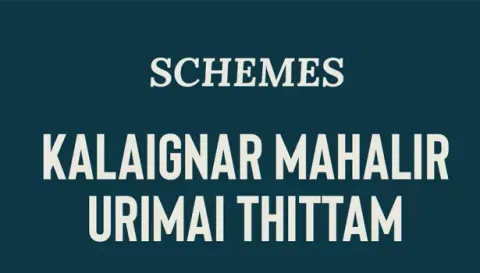 கலைஞர் மகளிர் உரிமை திட்டத்தில்  7 லட்சம் விண்ணப்பங்கள் பதிவு