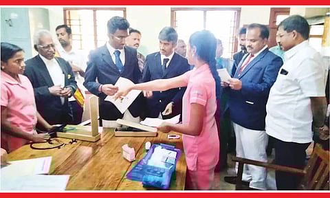 முகாமில் கலந்து கொண்டவர்களின் காட்சி.