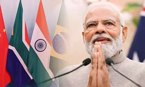 15-வது பிரிக்ஸ் உச்சி மாநாட்டில் பிரதமர் மோடி பங்கேற்கிறார்- சீன அதிபர் ஜின்பிங்கை சந்திக்க வாய்ப்பு