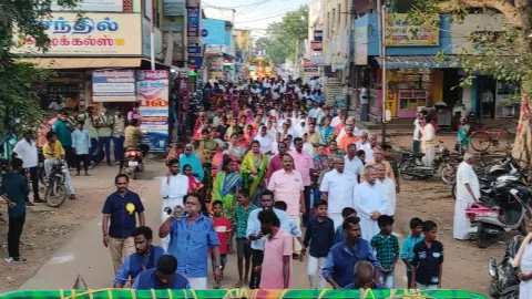 அதிசய அன்னை  ஆலய தேர் திருவிழா