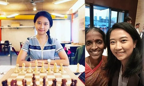 பிரக்ஞானந்தாவின் தாய்க்கு நெகிழ்ச்சியுடன் வாழ்த்து தெரிவித்த இந்தோனேசிய செஸ் வீராங்கனை