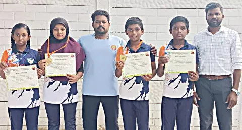 சிலம்பம் போட்டியில் ராமநாதபுரம் மாணவர்கள் சாதனை