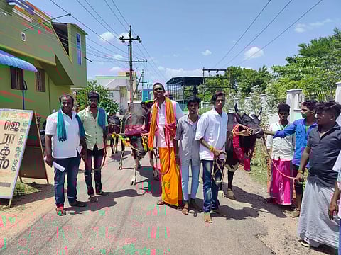 ஜல்லிக்கட்டு காளை வளர்போருக்கு மாதம் ஆயிரம் வழங்கக் கோரிக்கை