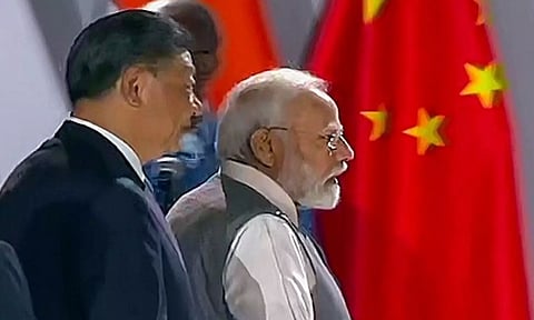 எல்லை கட்டுப்பாடு கோடு பகுதிக்கு மதிப்பளிக்க வேண்டும் - சீன அதிபரிடம் பிரதமர் மோடி வலியுறுத்தல்