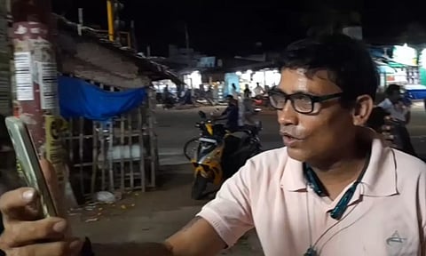 தமிழகத்தை தரக்குறைவாக பேசிய வடமாநில வாலிபருக்கு தர்மஅடி