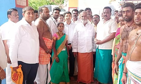 இறைபற்றுள்ளவர்களுக்கு மகிழ்ச்சியான ஆட்சியாக தி.மு.க ஆட்சி உள்ளது- அமைச்சர் சேகர்பாபு