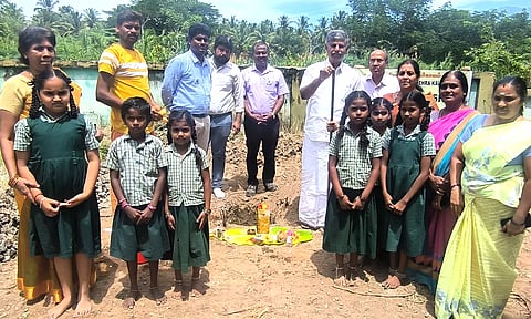 ெள்ளியங்காடு, கெம்மாரம்பாளையம் ஊராட்சிகளில் ரூ.34.92 லட்சம் வளர்ச்சி பணிகளுக்கு பூமி பூஜை